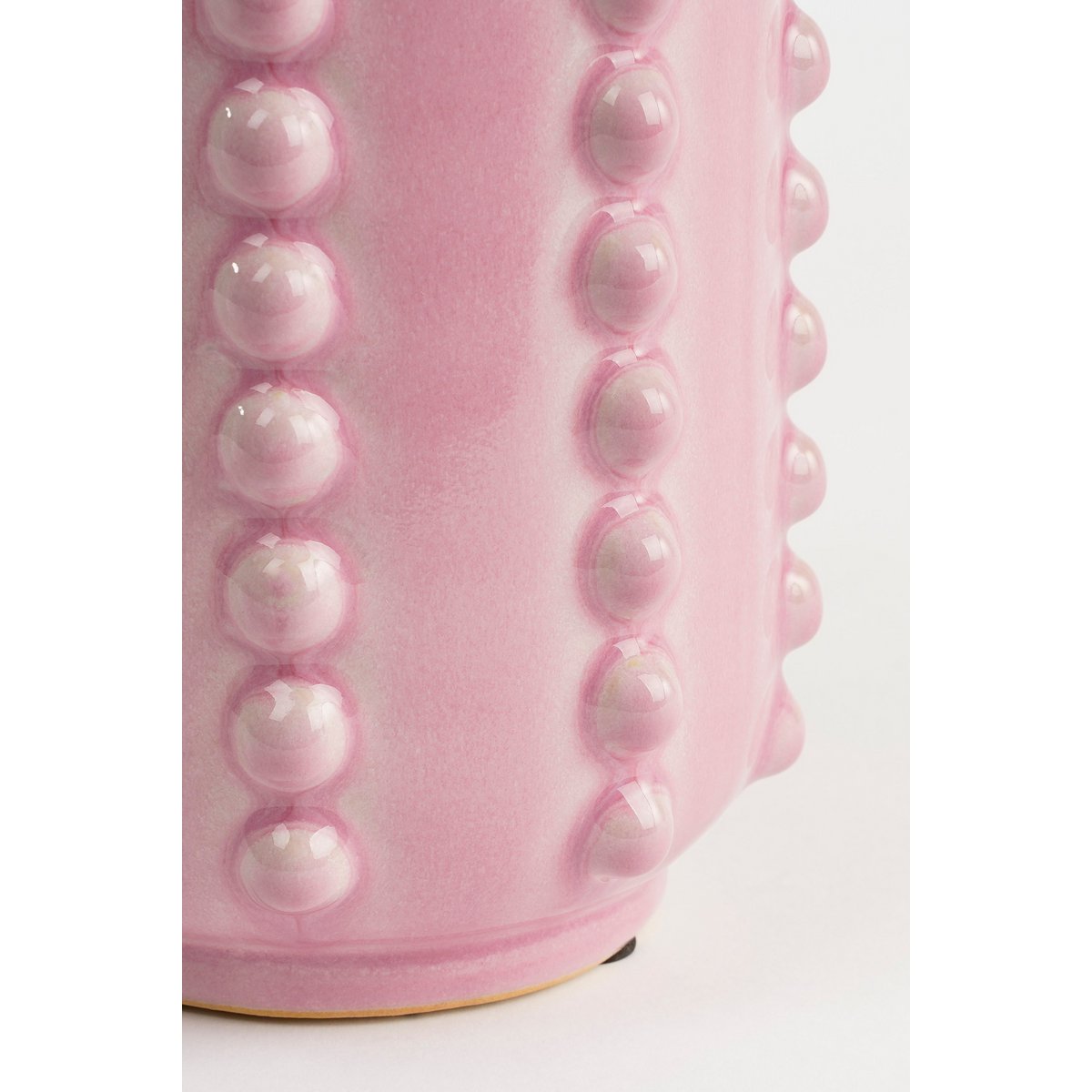 Boaz vaas - H30 x Ø11 cm - Keramiek - Roze