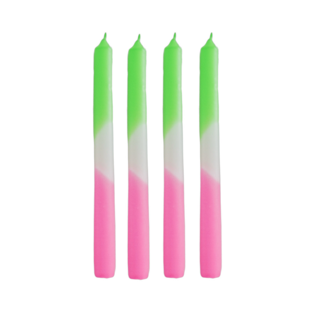 Taps - Dipdye - Waxgroen/wit/roze - S4