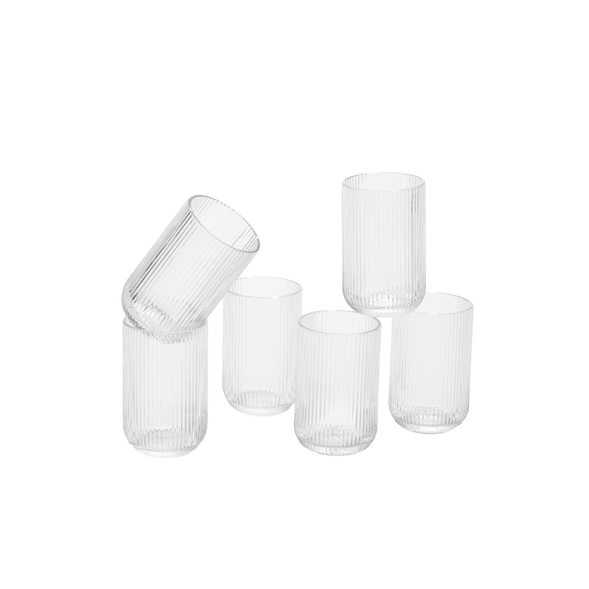 Merlot Drinking Glass - 400 ml - Glass - Transparent
