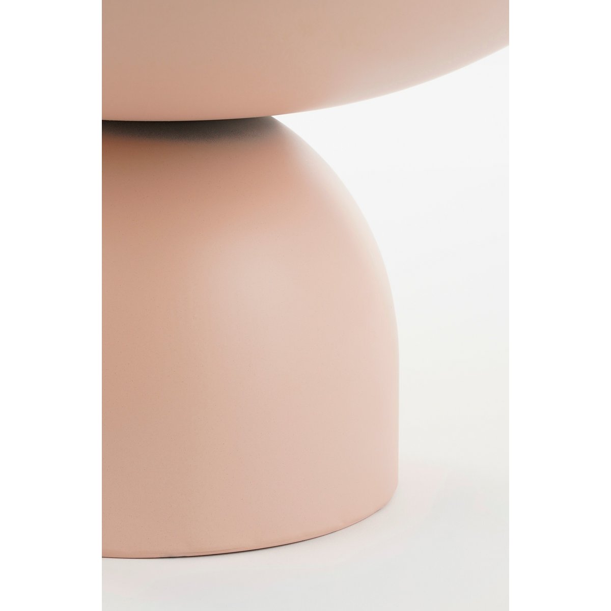 Celise Side Table - H28 x Ø47 cm - Light Pink