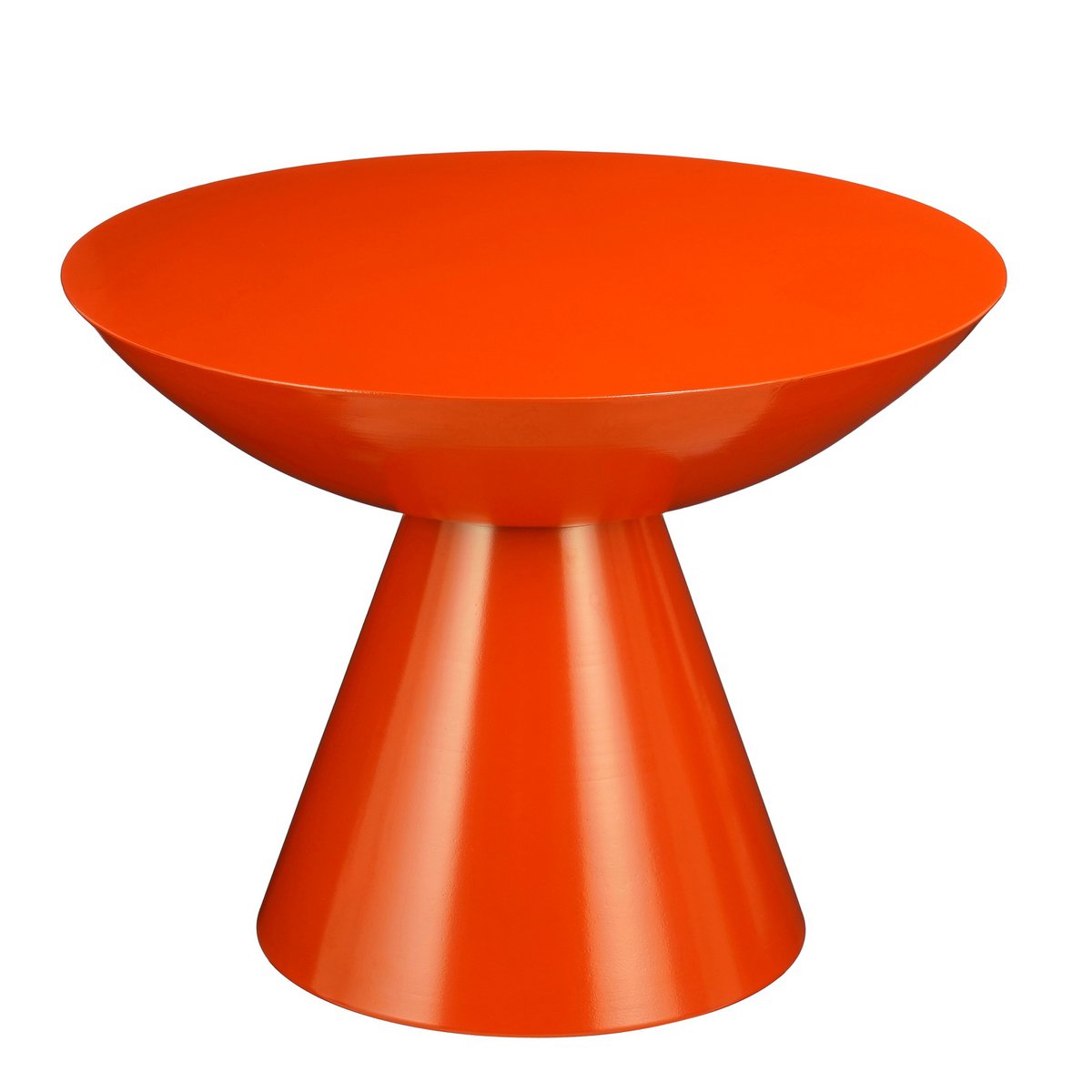 Celise Bijzettafel - H44 x Ø59 cm - Oranje