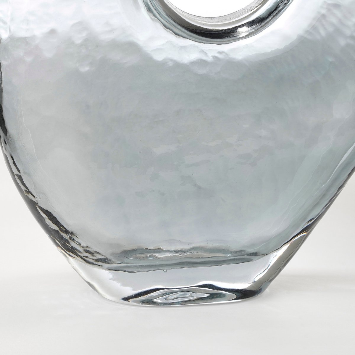Jay Vase - L18 x W8 x H23 cm - Glass - Grey
