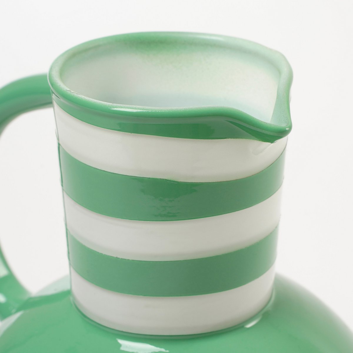 Bazaar Vase - H21 x Ø18 cm - Glass - Green