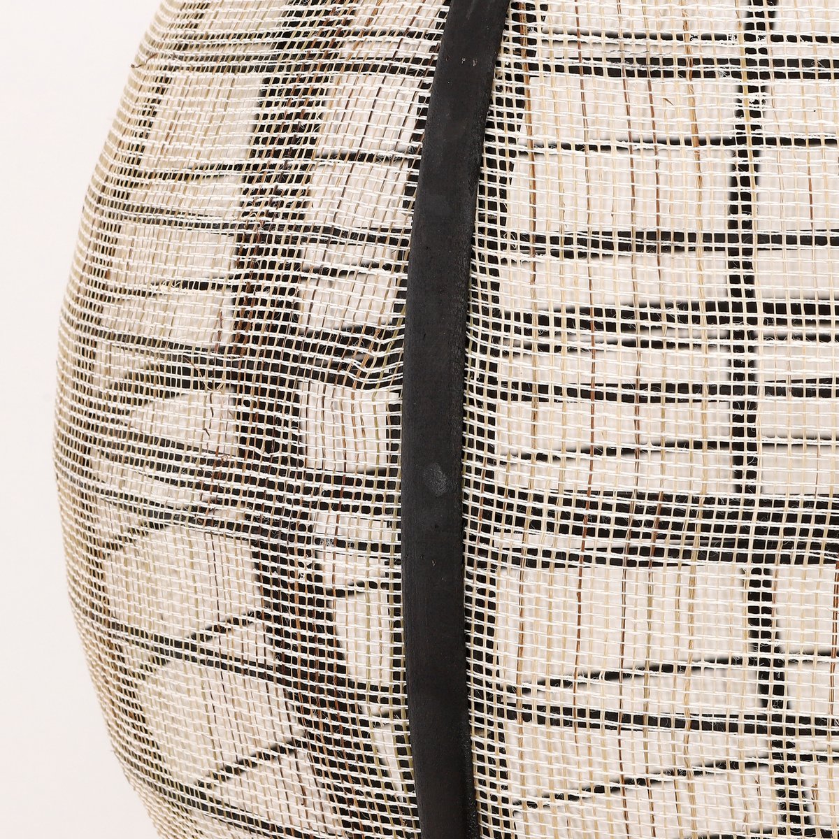 Pella Hanging Lamp - H44 x Ø45 cm - Linen - Off White