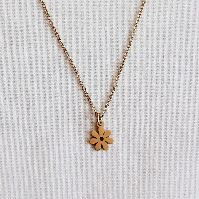 Ketting met bloem