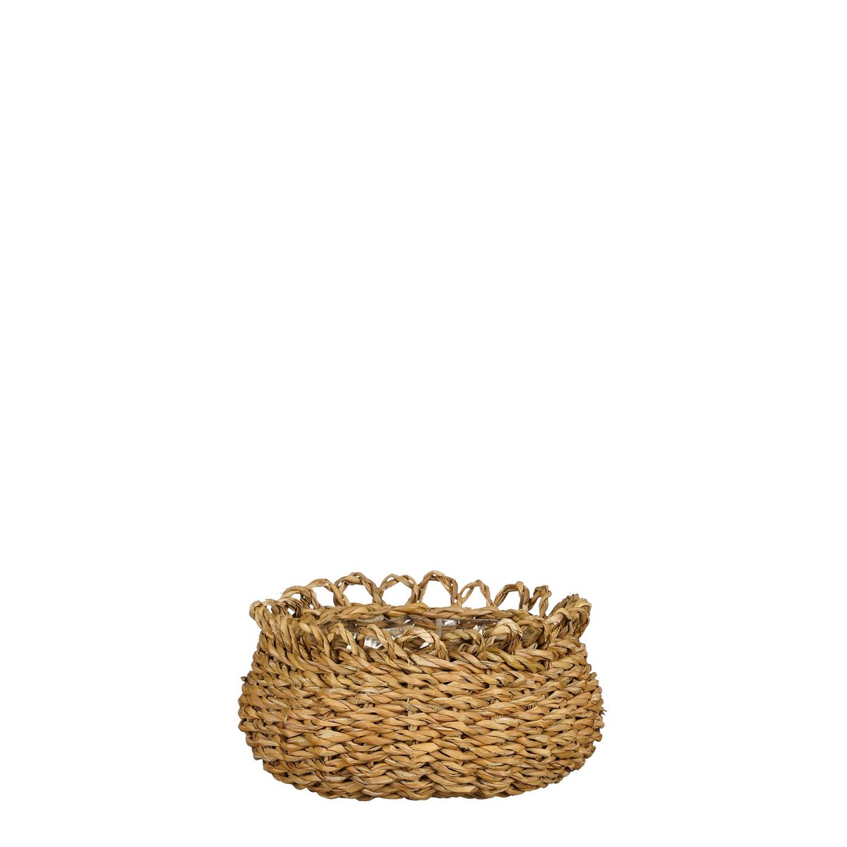 Gourdon Plant Basket - Set of 4 - H17 x Ø31 cm - Brown