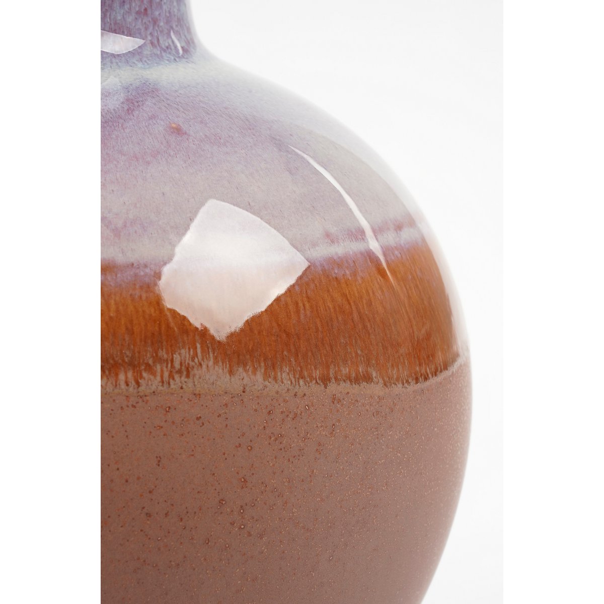 Holm Vase - H42 x Ø29 cm - Ceramic - Terra