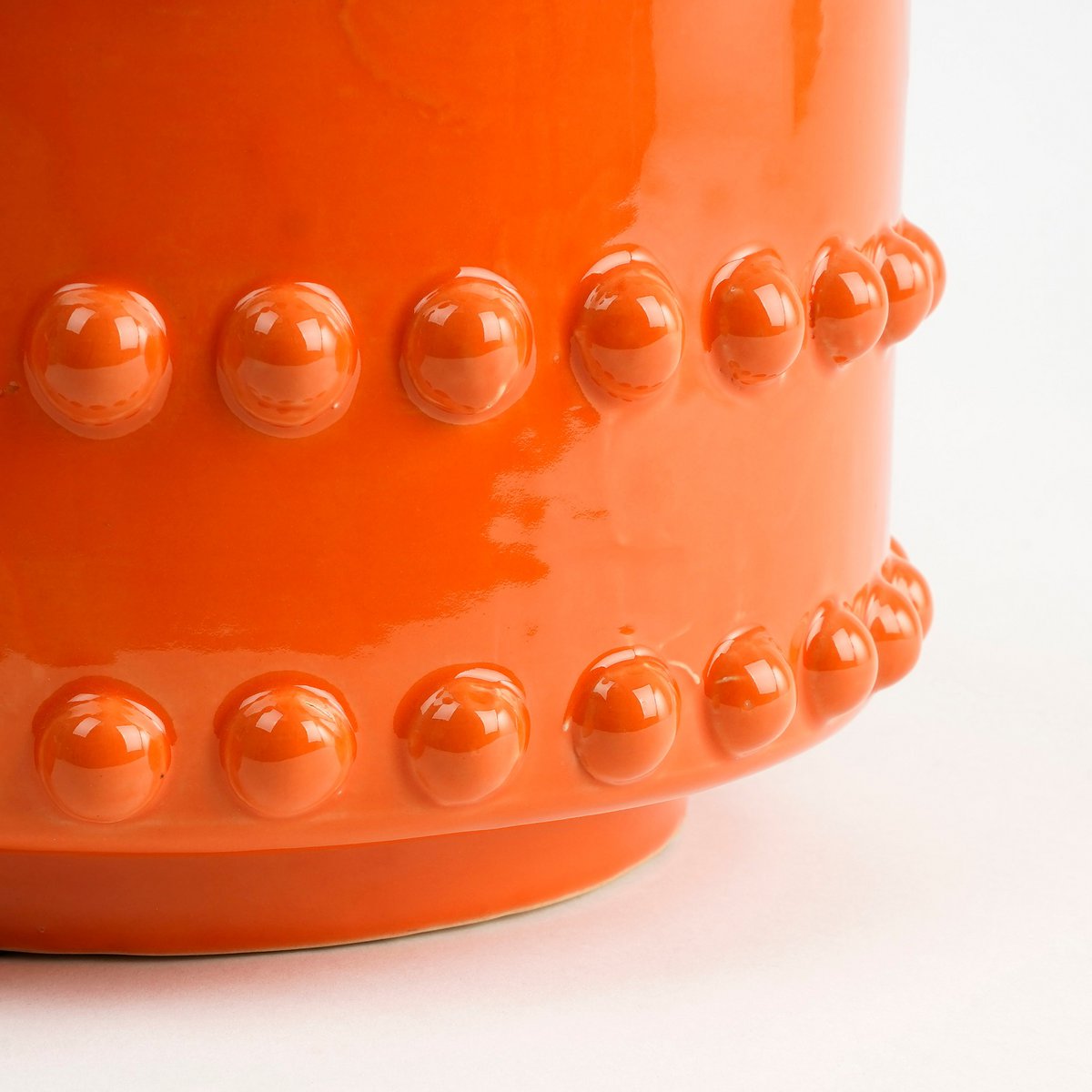 Boaz Bloempot - H19 x Ø22 cm - Oranje