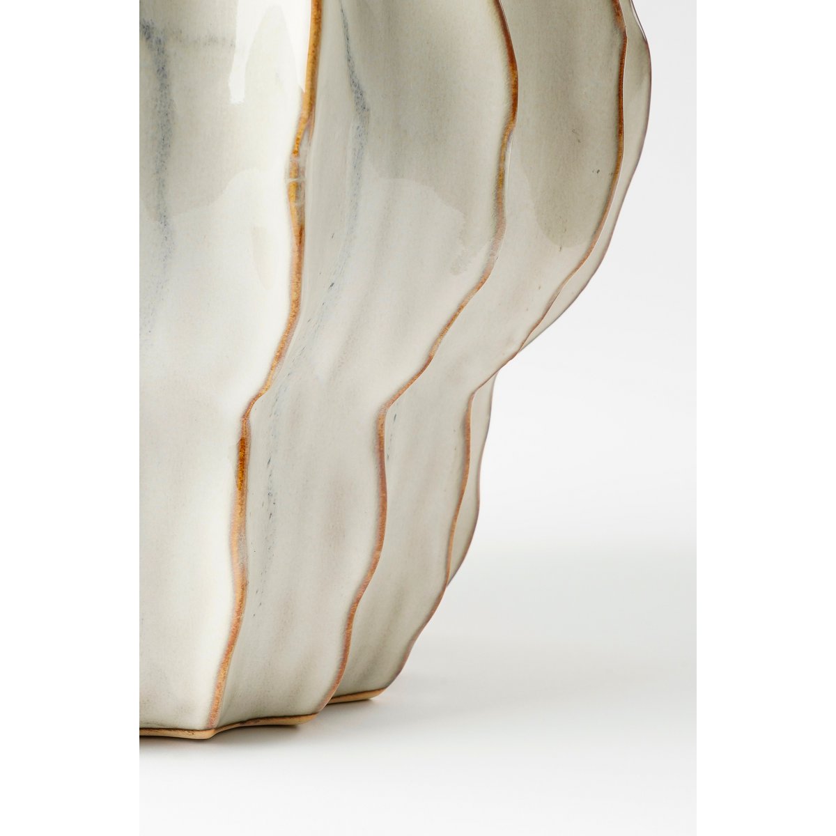 Altea Bloempot Binnen - H20 x Ø25 cm - Keramiek - Off White