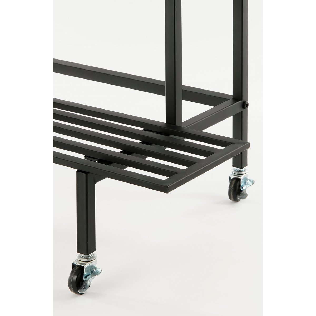 Greenrax Plant table - L90 x W44 x H42 cm - Metal - Black
