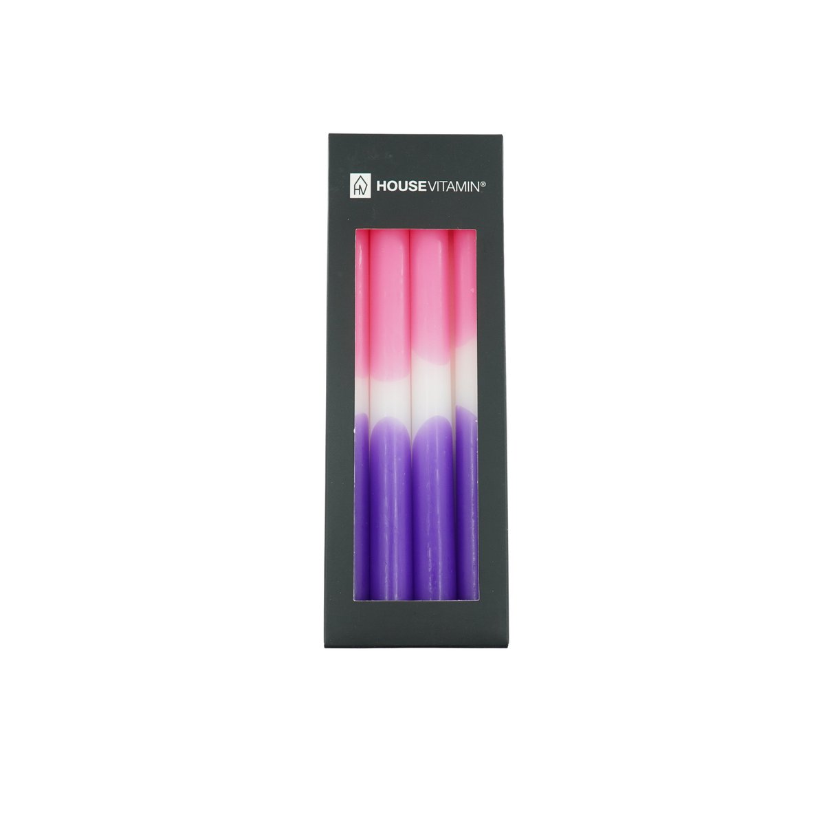Taps - dipdye - was - roze/wit/paars - S4