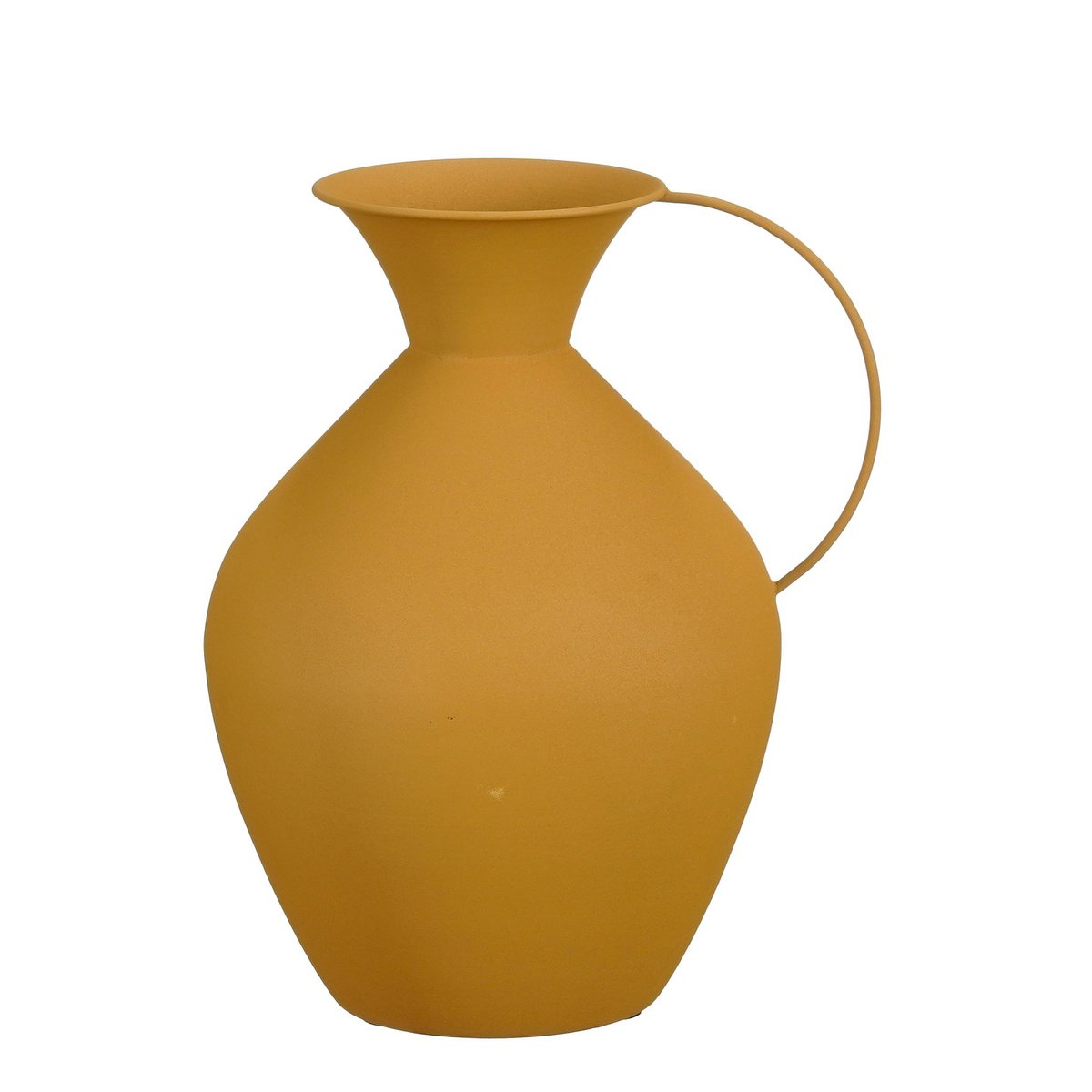 Gyge Vase - L30 x W24 x H37 cm - Metal - Yellow
