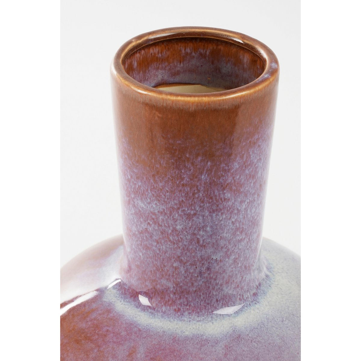 Holm Vase - H42 x Ø29 cm - Ceramic - Terra