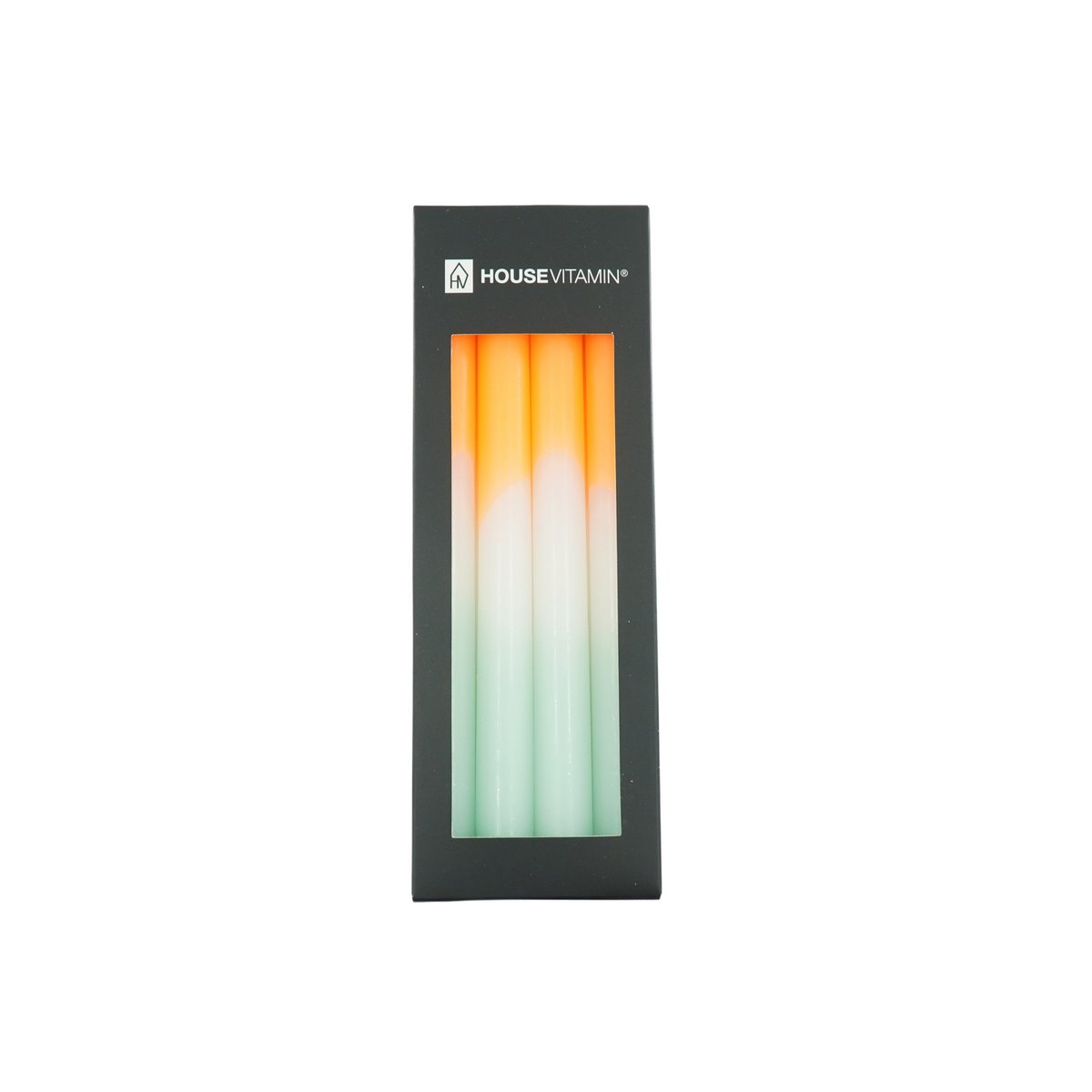 Taps - dipdye - wax oranje/wit/mintgreen - S4