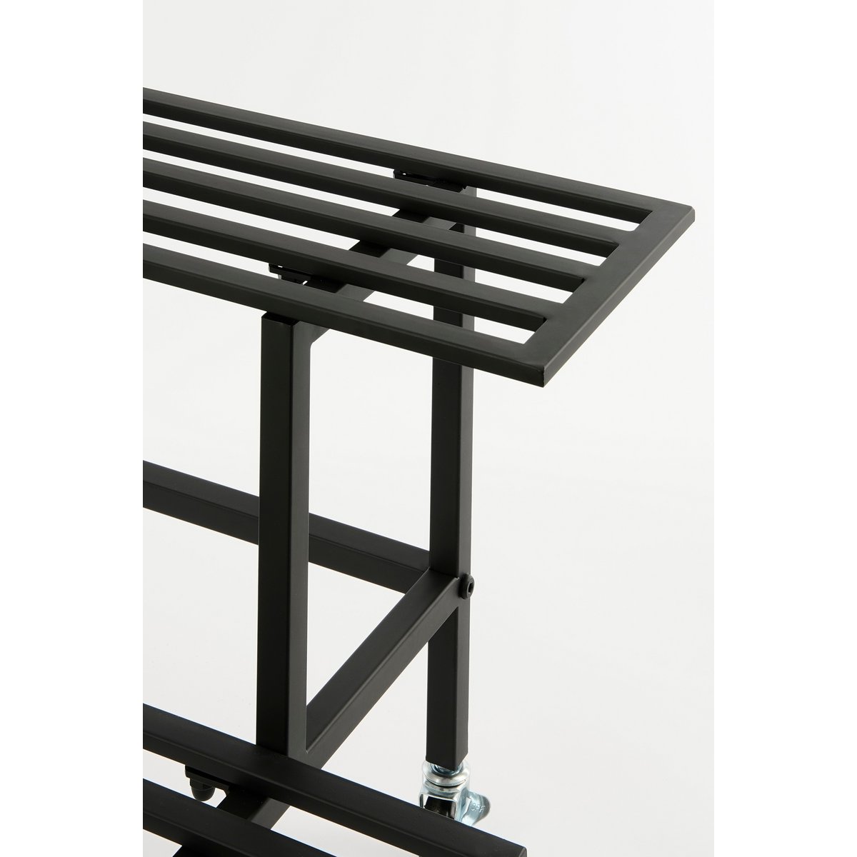 Greenrax Plant table - L90 x W44 x H42 cm - Metal - Black