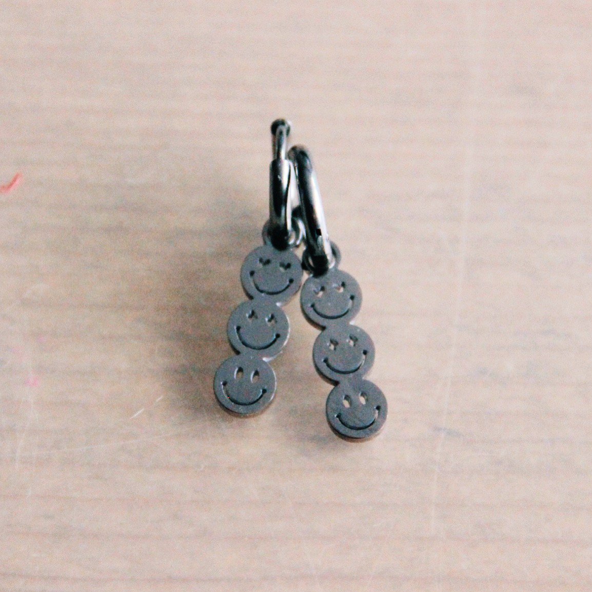 Oorhangers met smileys