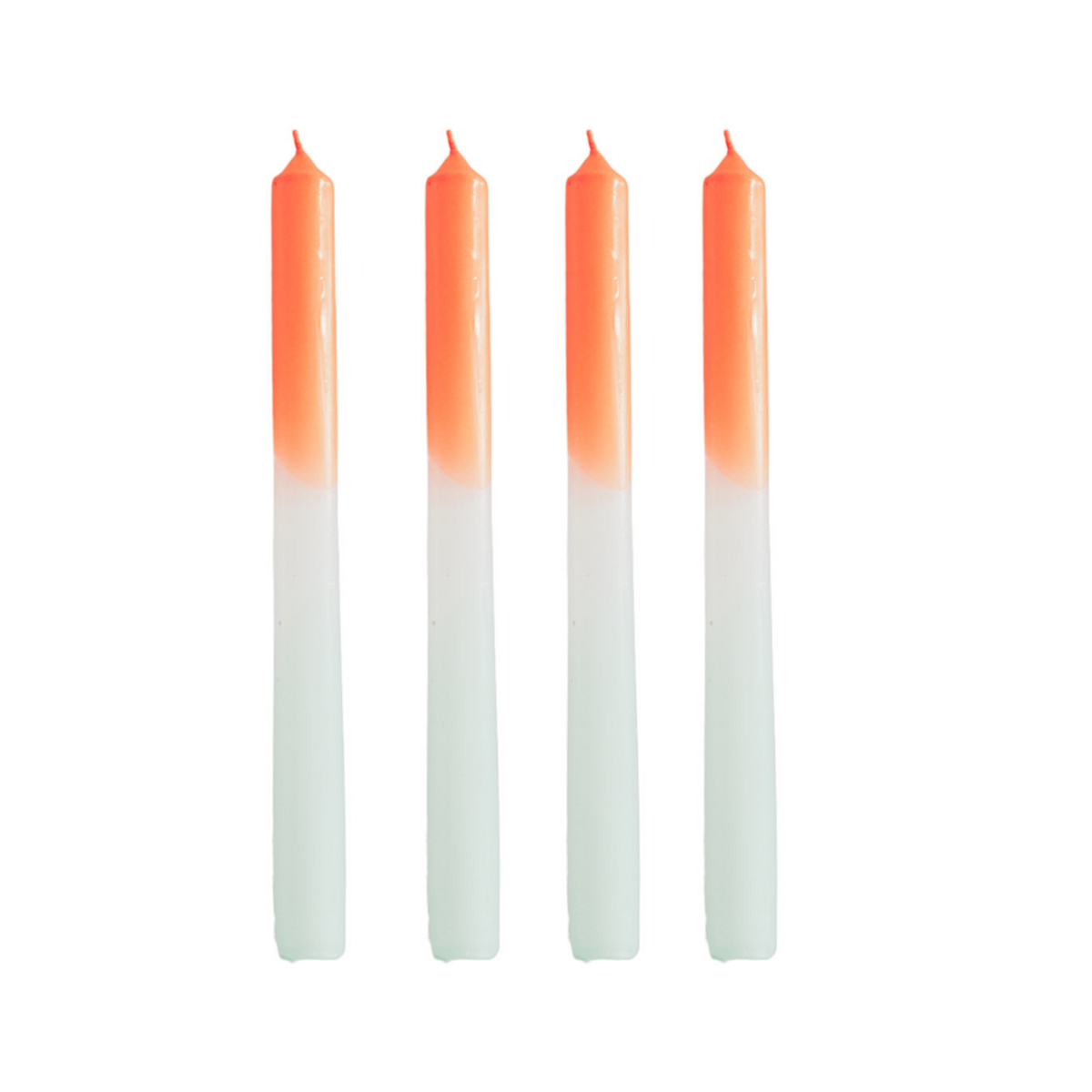 Taps - dipdye - wax oranje/wit/mintgreen - S4