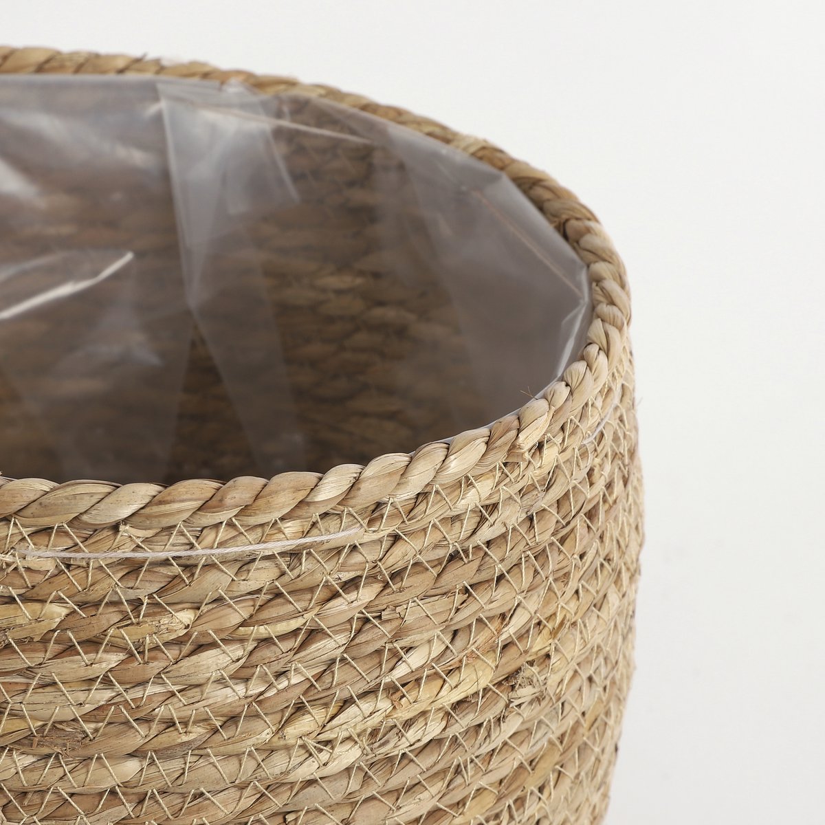 Jorck Plant Basket - Set of 3 - H24 x Ø26 cm - Light Brown