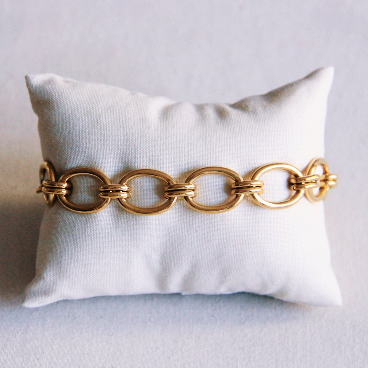 Armband met schakels - goud