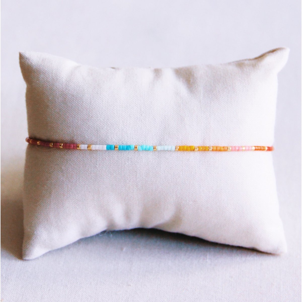 Miyuki enkelbandje Rainbow