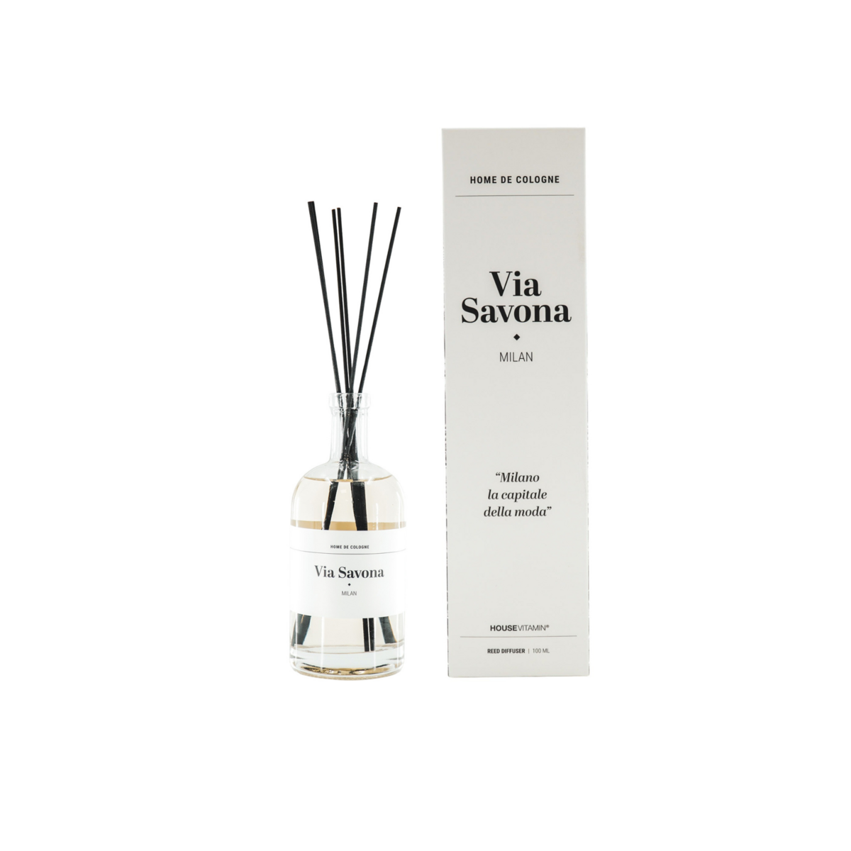 Reed Diffuser - via Savona Milan - 100 ml