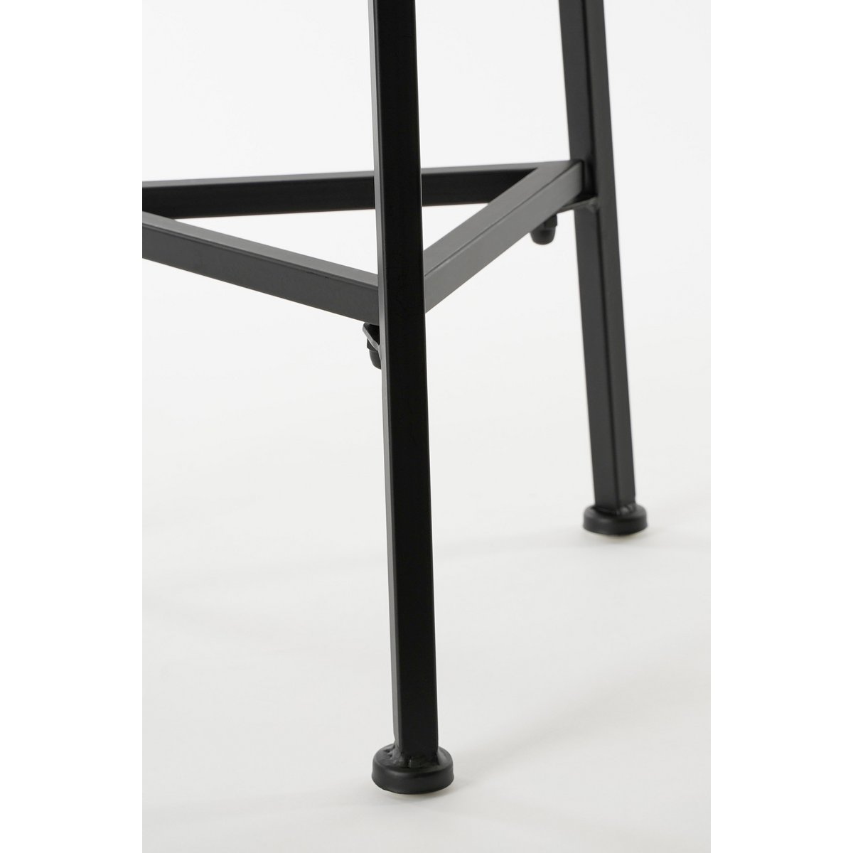 Adine Plantentafel - H120 x Ø35 cm - Metaal - Zwart