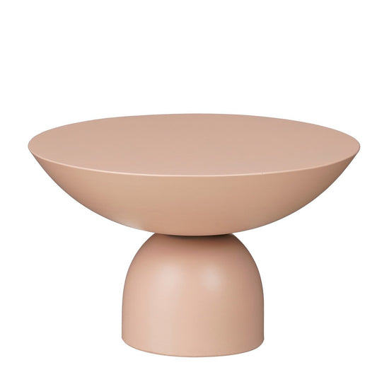 Celise Side Table - H28 x Ø47 cm - Light Pink
