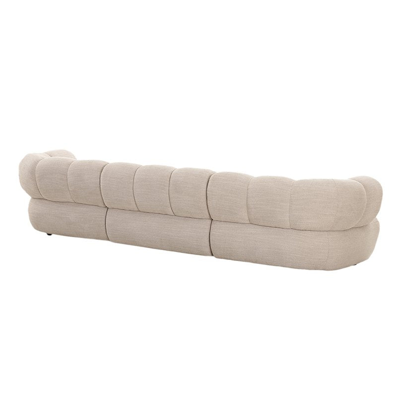 Bank New York 4-seater Beige