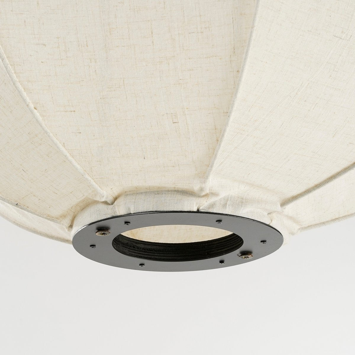 Pego Hanglamp - H55 x Ø50 cm - Linnen - Off-white