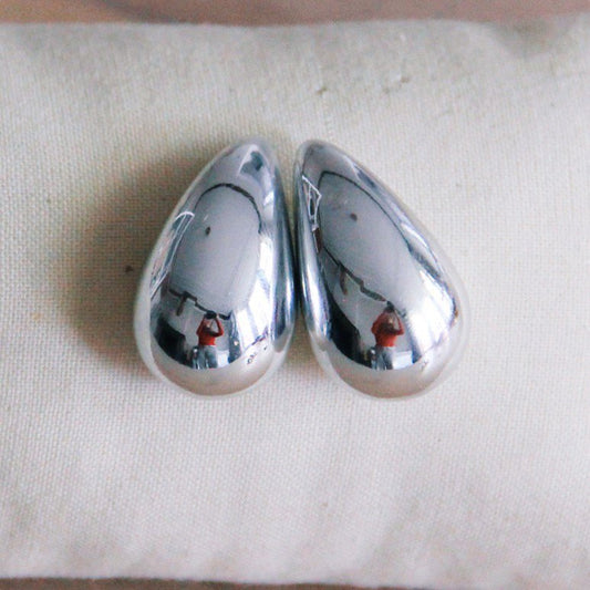 Druppeloorbel – zilver