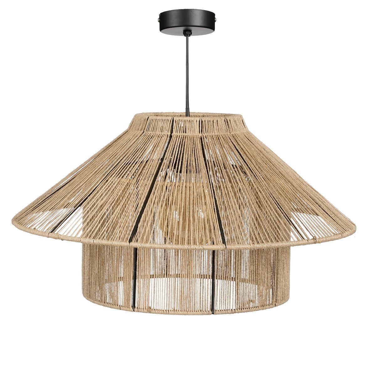 Elsa Pendant Lamp - H28 x Ø50 cm - Jute