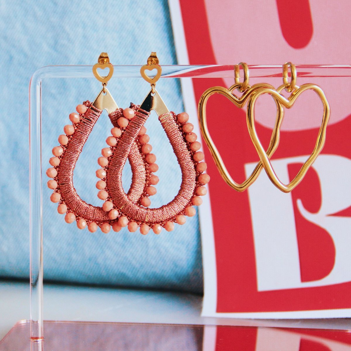 Earring XL heart
