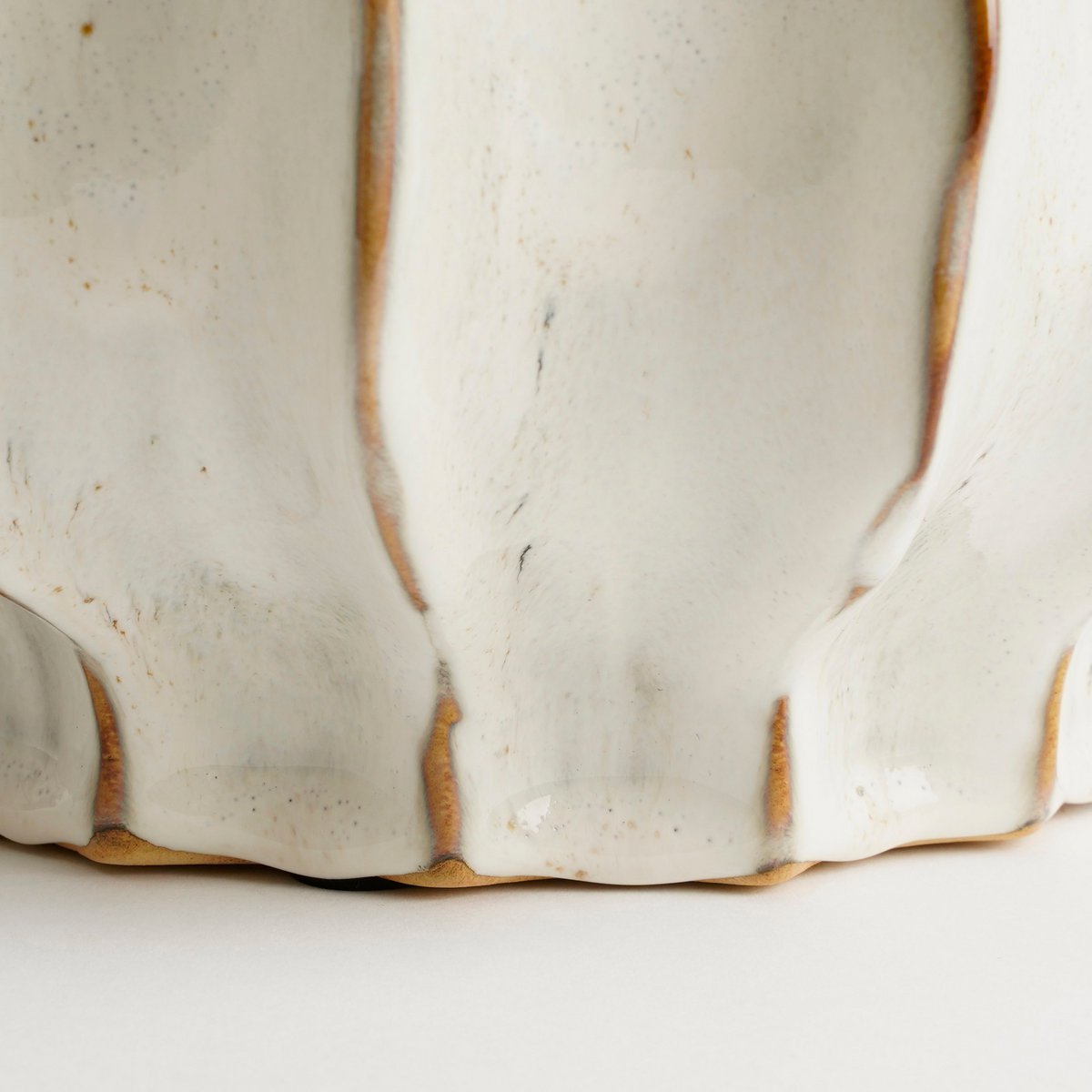 Altea Vase - H35 x Ø33 cm - Ceramic - Off White