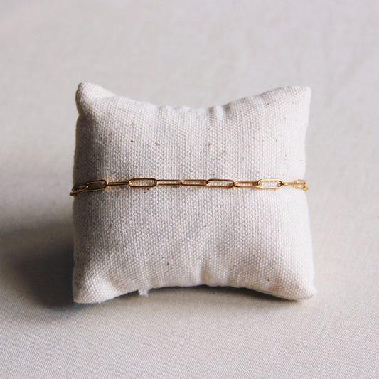 Link bracelet - gold