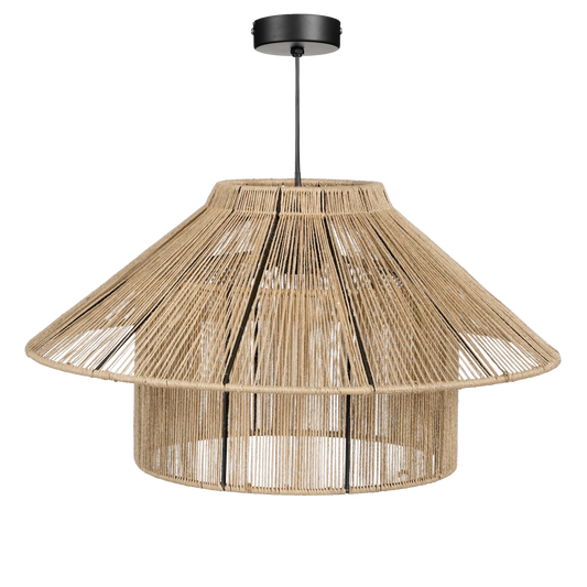 Elsa Pendant Lamp - H28 x Ø50 cm - Jute