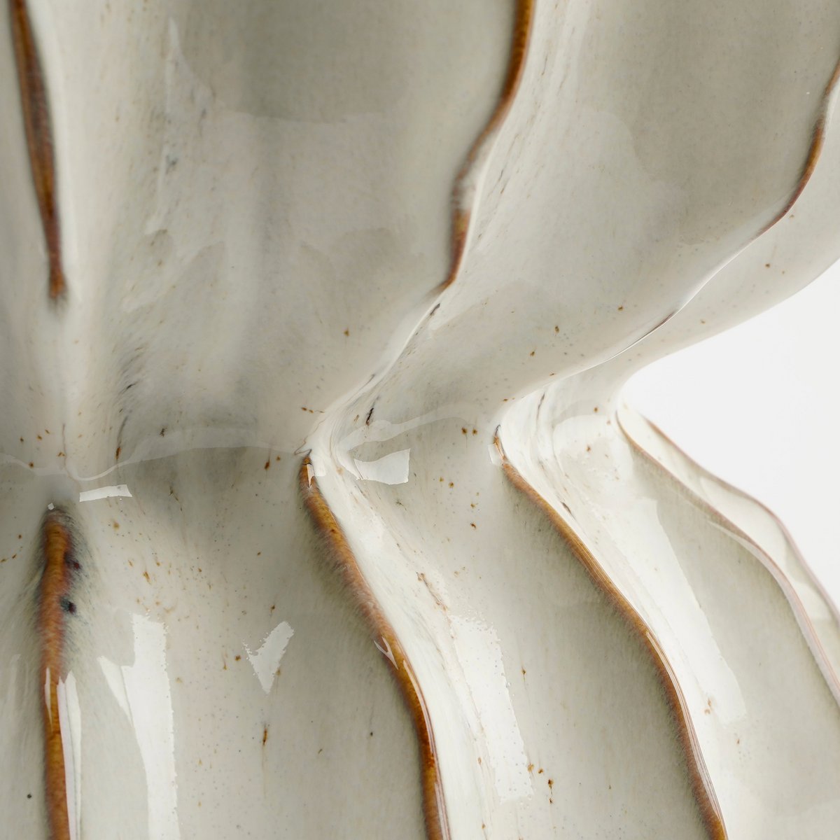 Altea Vase - H35 x Ø33 cm - Ceramic - Off White