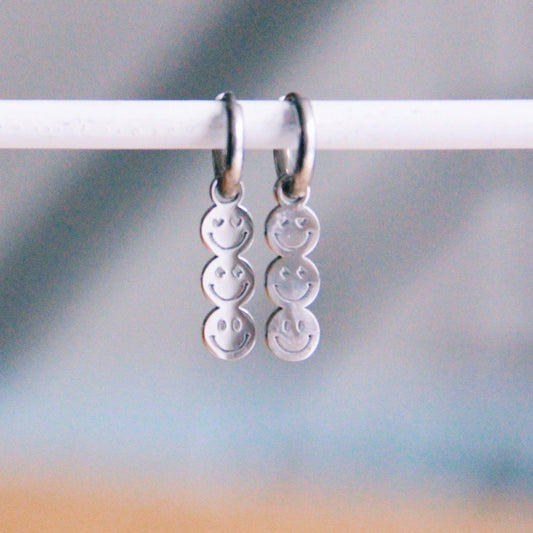 Oorhangers met smileys