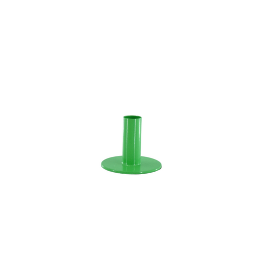 Kandelaar - Basic - Metaal - Groen - 8x8x6,5cm