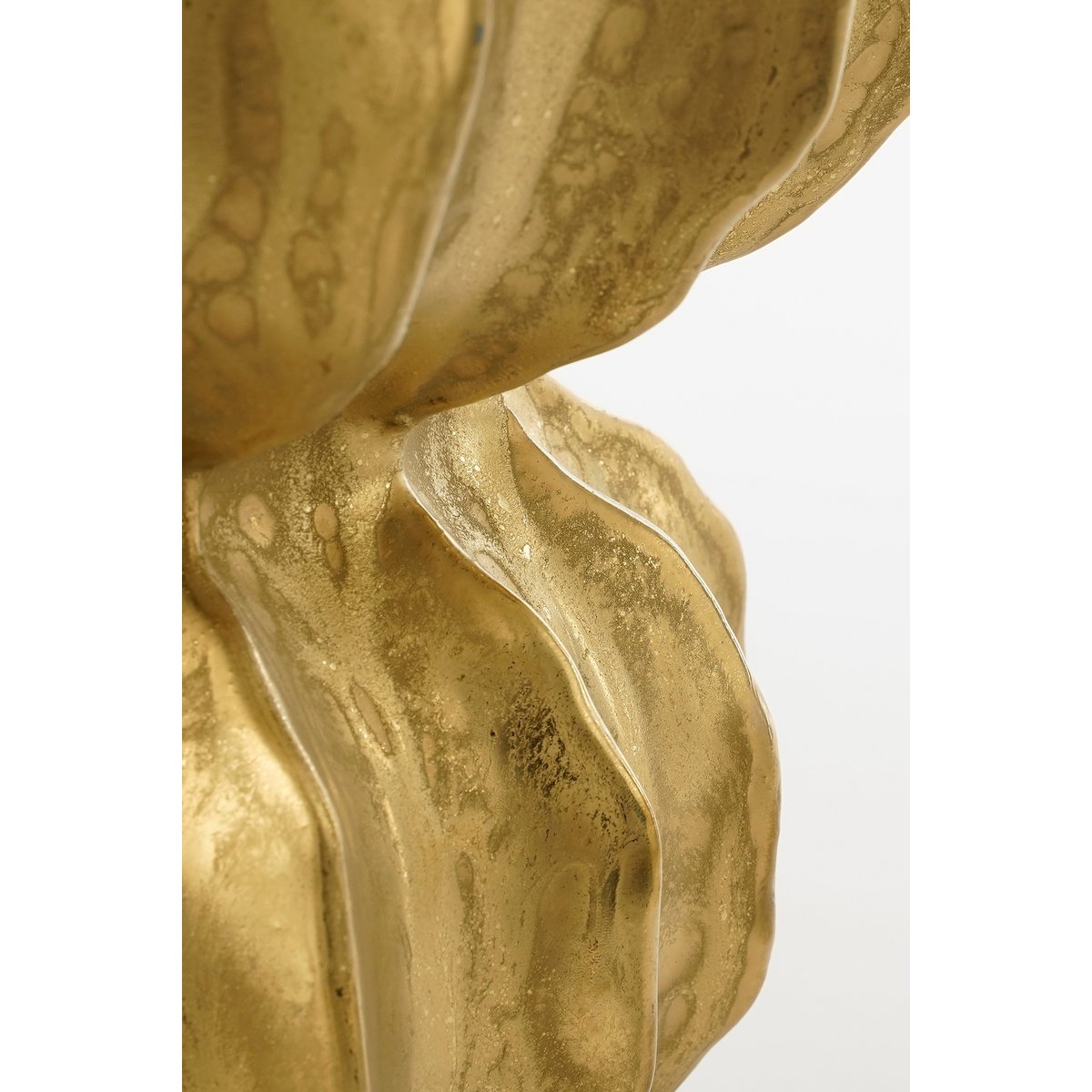 Altea Vase - H35 x Ø33 cm - Ceramic - Gold
