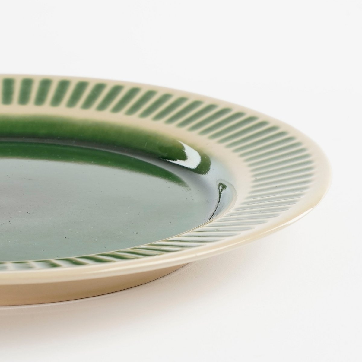 Elice Dinerbord - Ø27 cm - Keramiek - Groen