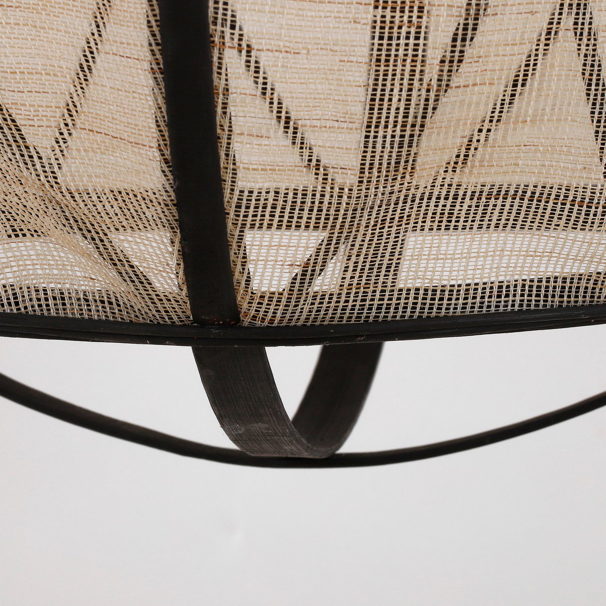 Pella Hanging Lamp - H50 x Ø51 cm - Linen - Off-white