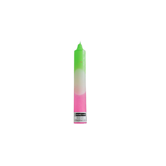 Tapers - Dipdye - Extra Big - XXL - green/white/pink