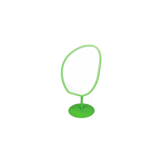 Make Up spiegel Round - Green - 16,5x12x31,5 cm