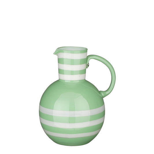 Bazaar Vase - H21 x Ø18 cm - Glass - Green