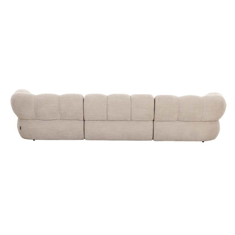 Bank New York 4-seater Beige