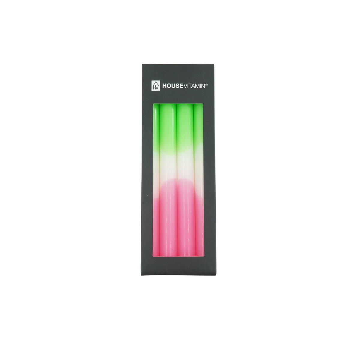 Taps - Dipdye - Waxgroen/wit/roze - S4