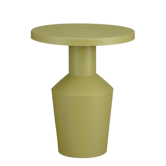 Feroza Side table - H41 x Ø34 cm - Light green