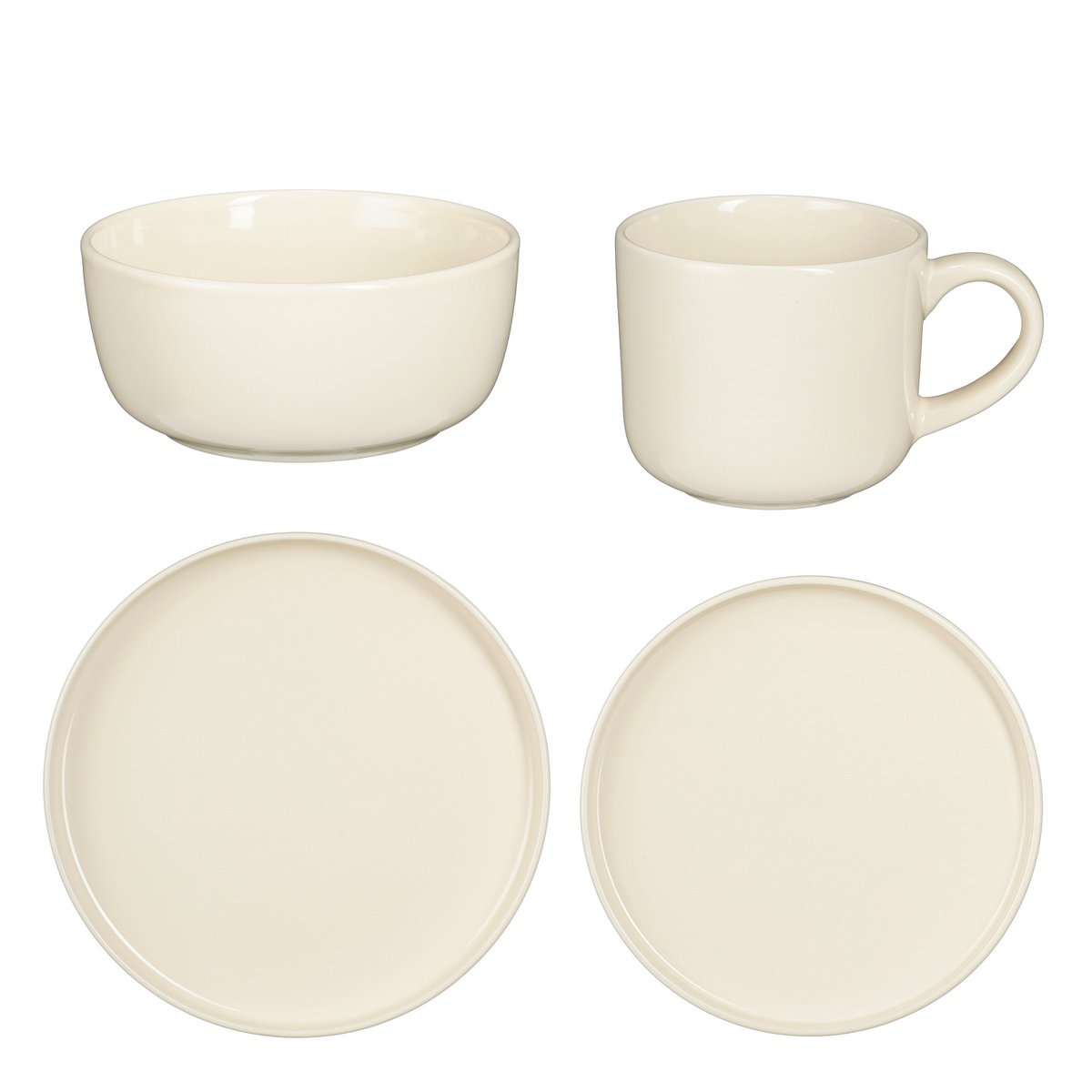 Ozzu Serviesset 4 Persoons - Off White
